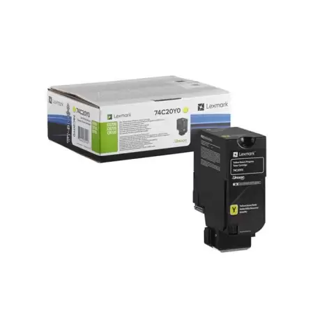 (74C20Y0) LEXMARK TONER AMARILLO CS720