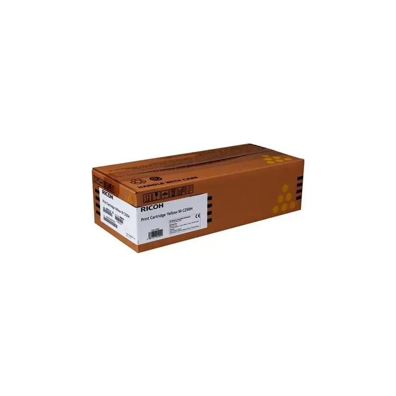 (408343) RICOH TONER AMARILLO TIPO 250 H P C301W Y M C250FW (NO VALIDOS PARA LA MAQUINA CON TERMINACION B)