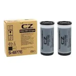 (S-4877E) RISO TINTA NEGRO CZ180 (PACK 2)