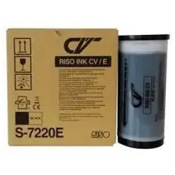 (S-7220E) RISO TINTA NEGRO SERIE CV (PACK 2)