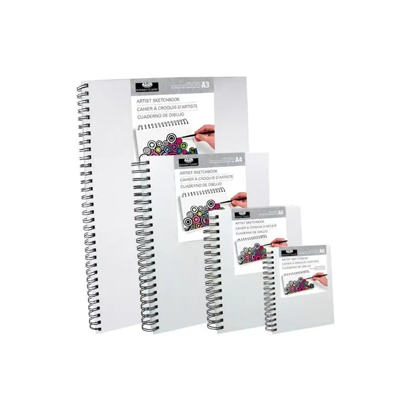 (RCSB-A3) ROYAL LANGNICKEL CUADERNO DE BOCETOS A3 ESPIRAL CUBIERTA DE LONA