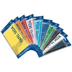(S0718105) SADIPAL PAPEL DE SEDA PARA MANUALIDADES 50X75CM ROJO BOLSA 26 HOJAS