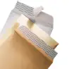 (143800) SAM BOLSA DIN C4 AUTOADHESIVO CON TIRA DE SILICONA SB/C4 229X324 90 GRAMOS CELULOSA CHAMOIX 250 BOLSAS