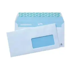 (247730) SAM SOBRE AMERICANO OPEN-115 VD LASER AUTOADHESIVO CON TIRA DE SILICONA 115X225 90 GRAMOS VENTANA DERECHA ESPECIAL I...