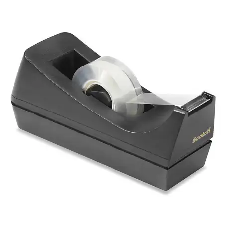 (7000028837) SCOTCH DISPENSADOR PARA ROLLOS NEGRO DE 33 METROS