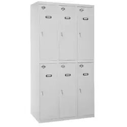 (8435104935095) SIMONRACK TAQUILLA METÁLICA SIMONLOCKER PROF. MON. TANDEM 3/6 300 (900) 180X90X50CM GRIS