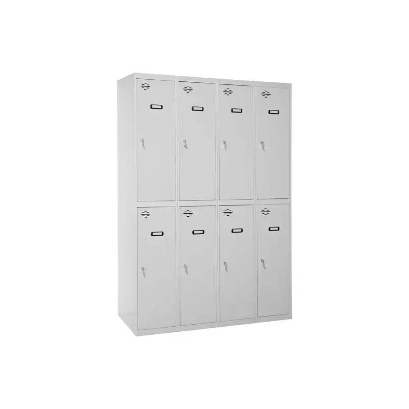 (8435104935118) SIMONRACK TAQUILLA METÁLICA SIMONLOCKER PROF. MON. TANDEM 4/8 300 (1200) 180X120X50CM GRIS
