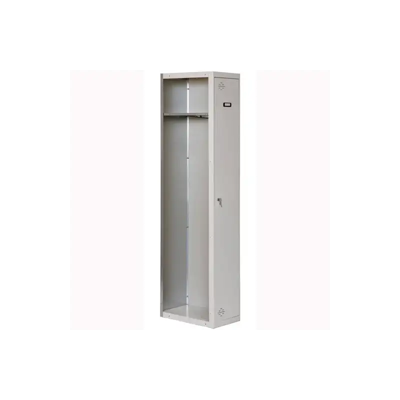 (90133D1133) SIMONRACK TAQUILLA METÁLICA SIMONLOCKER MÓDULO CONTINUACIÓN 1P DESMONTADA 180X50X30CM GRIS