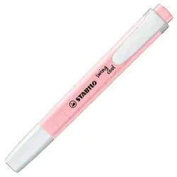 (275/129-8) STABILO MARCADOR FLUORESCENTE SWING COOL PASTEL ROSADO CAJA 10 UD