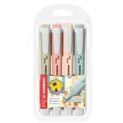 (275/4-09) STABILO MARCADOR SWING COOL NATURECOLORS C/SURTIDOS BLÍSTER 4 UD