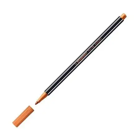 (68/820) STABILO ROTULADOR PEN 68 METALLIC COBRE CAJA 10 UD