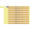 (88/24) STABILO ROTULADOR POINT 88 AMARILLO LIMÓN CAJA 10 UD