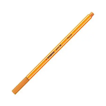 (88/89) STABILO ROTULADOR POINT 88 OCRE OSCURO CAJA 10 UD