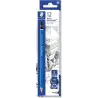 (100-HB) STAEDTLER LÁPIZ DE GRAFITO LUMOGRAPH 100 HB CAJA 12 UD