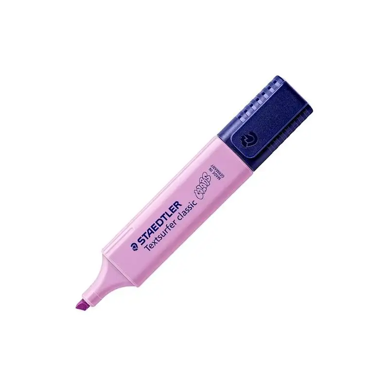 (364 C-620) STAEDTLER MARCADOR FLUORESCENTE TEXTSURFER CLASSIC PASTEL LILA