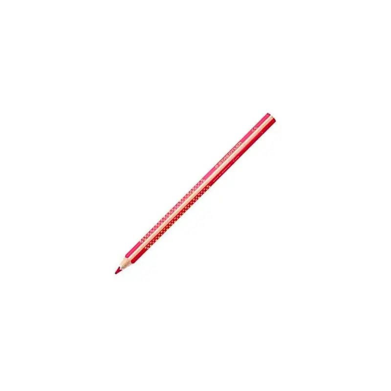 (1284-23) STAEDTLER LÁPICES DE COLORES JUMBO NORIS TRIANGULAR UNICOLOR ROSA