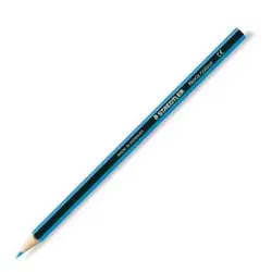(185-30) STAEDTLER LÁPICES DE COLORES NORIS COLOUR MADERA WOPEX ECOLÓGICA AZUL CLARO