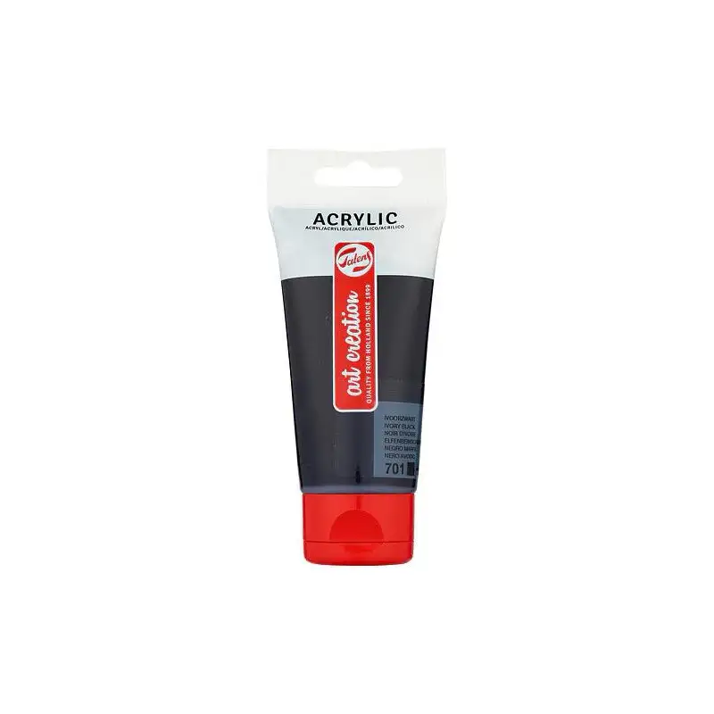(3511701M) TALENS ART CREATION ACRÍLICO TUBO 75ML NEGRO MARFIL