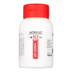 (3574105M) TALENS ART CREATION COLORES ACRÍLICO BOTE 750ML BLANCO DE TITANIO