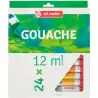 (9021624M) TALENS ART CREATION SET DE COLORES TÉMPERA TUBO 12ML GOUACHE ESTUCHE 24 UD