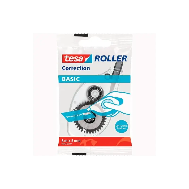(58563-00000-00) TESA CINTA CORRECTORA BASIC 5MMX8M