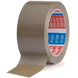 (04120-00042-00) TESA PRECINTO PVC STANDARD 66MX50MM MARRÓN