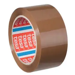 (64014-00039-00) TESA CINTA DE EMBALAJE TESAPACK 66MX50MM ADHESIVO ACRÍLICO (BAJO RUIDO) HABANA