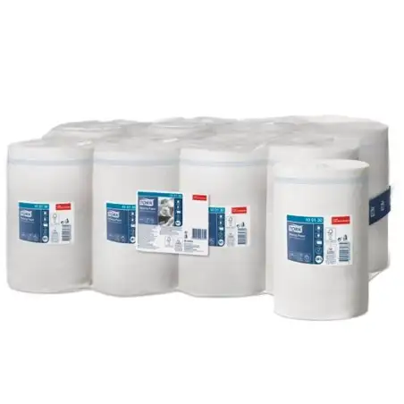 (100130) TORK ROLLO DE PAPEL DE SECADO ADVANCED ALIMENTACIÓN BOBINA 1 CAPA 120M BLANCO -PACK DE 11U-