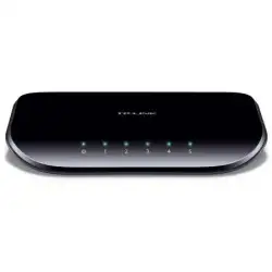 (TL-SG1005D) TP-LINK SWITCH SG1005D NO GESTIONABLE 5 PUERTOS GIGABIT SOBREMESA NO RACK