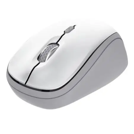 (25454) TRUST RATÓN OPTICO INALAMBRICO Y BLUETOOTH YVI+ 1600 DPI BLANCO 3 DISPOSITIVOS