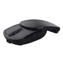 (25733) TRUST RATÓN INALÁMBRICO ZYLO RECARGABLE 2400 DPI AJUSTABLE PLEGABLE NEGRO