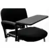 (ACCKTDAF1) UNISIT REPOSABRAZOS CON MESITA ESCRITORIO PARA SILLA CONFIDENTE DADO NEGRO