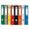 (92376) UNISYSTEM ARCHIVADOR PALANCA COLOR 45MM CANTONERA LARGA FOLIO CARTÓN FORRADO PP VERDE
