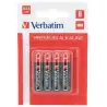 (49920) VERBATIM PILAS ALCALINAS AAA - LR03- PACK 4 UDS