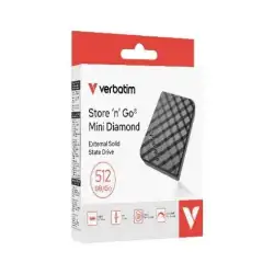 (32024) VERBATIM DISCO DURO EXTERNO SSD STORE 'N' GO MINI 512GB USB-C 3.2 NEGRO
