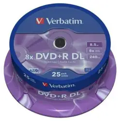 (43757) VERBATIM DVD+R DOBLE CAPA