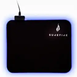 (48812) VERBATIM ALFOMBRILLA SUREFIRE GAMING SILENT FLIGHT RGB-320 / 320 X 260 X 3MM