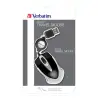 (49020) VERBATIM RATÓN GO MINI CABLE USB RETRÁCTIL USB 1000PPP ULTRAPORTÁTIL NEGRO