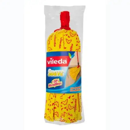 (143142) VILEDA RECAMBIO FREGONA SUAVE UNIVERSAL AMARILLA