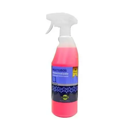 (L451750006) VINFER LIMPIADOR MULTIUSOS DESINCRUSTANTE PROF L1 BOTELLA 750ML ROJO