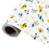 (3150224U) WONDER PAPEL DE REGALO BOBINA 62CM X 80M 4KG INFANTIL PUPPIES