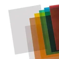 (0510PTROD/100) YOSAN TAPAS ENCUADERNACIÓN A4 PP 500 MICRAS TRANSPARENTE ROJO PAQUETE 100 UD
