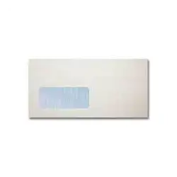 (877S1122VI/500) YOSAN SOBRE OFFSET 90GR 115X225 BLANCO TIRA AUTOADHESIVA Y CON VENTANA IZQUIERDA -500U-