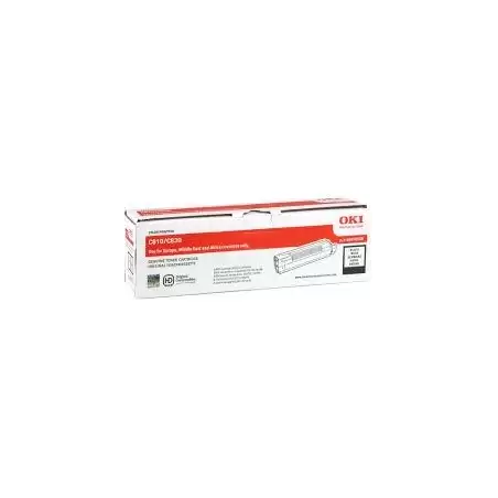 (44059108) OKI TONER NEGRO C810/C830 (8.000 COPIAS)
